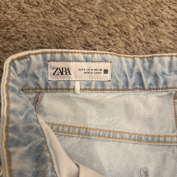 Zara wrap denim skort - Picture 4 of 4